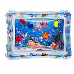 Kids Inflatable Tummy Time Premium Water Mat‎